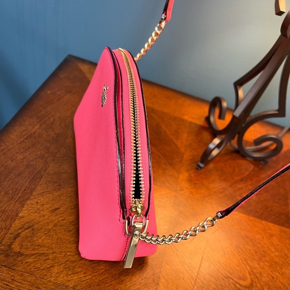 Kate Spade Cameron Street Blossom Hilli color bright flamingo Crossbody Bag - Picture 4 of 13